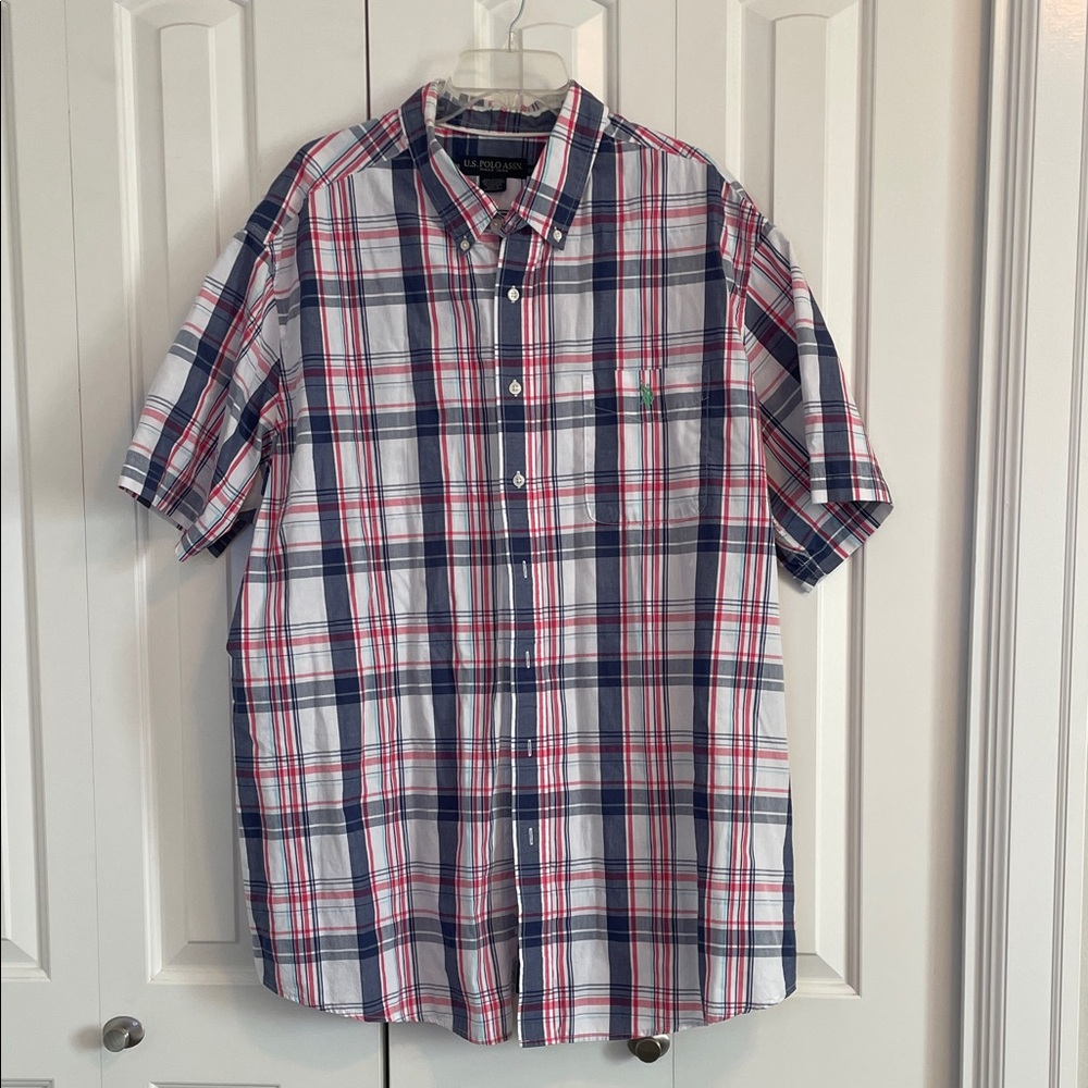 Polo Ralph Lauren Red and Blue Plaid Shir